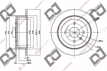 DJ PARTS BD1086